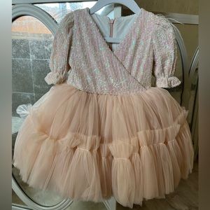 Tina mur toddler dress size 1-2 years old